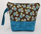 Brown Roses - Project Bag - Small