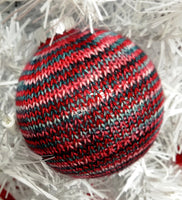 Sock Yarn Ornaments - Knit