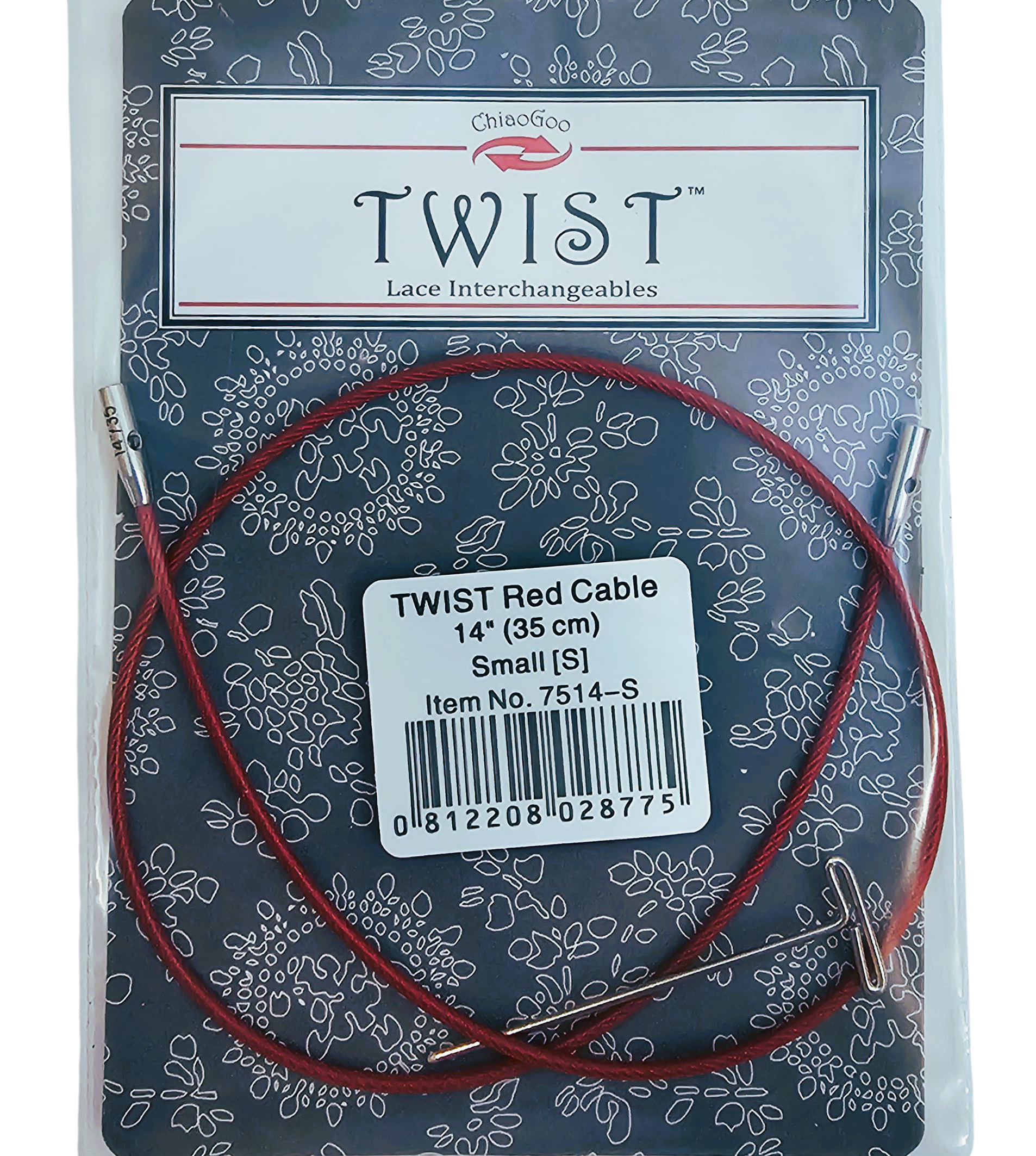 ChiaoGoo TWIST Red Cables - Small