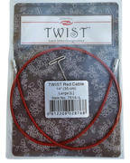 ChiaoGoo TWIST Red Cables - Large