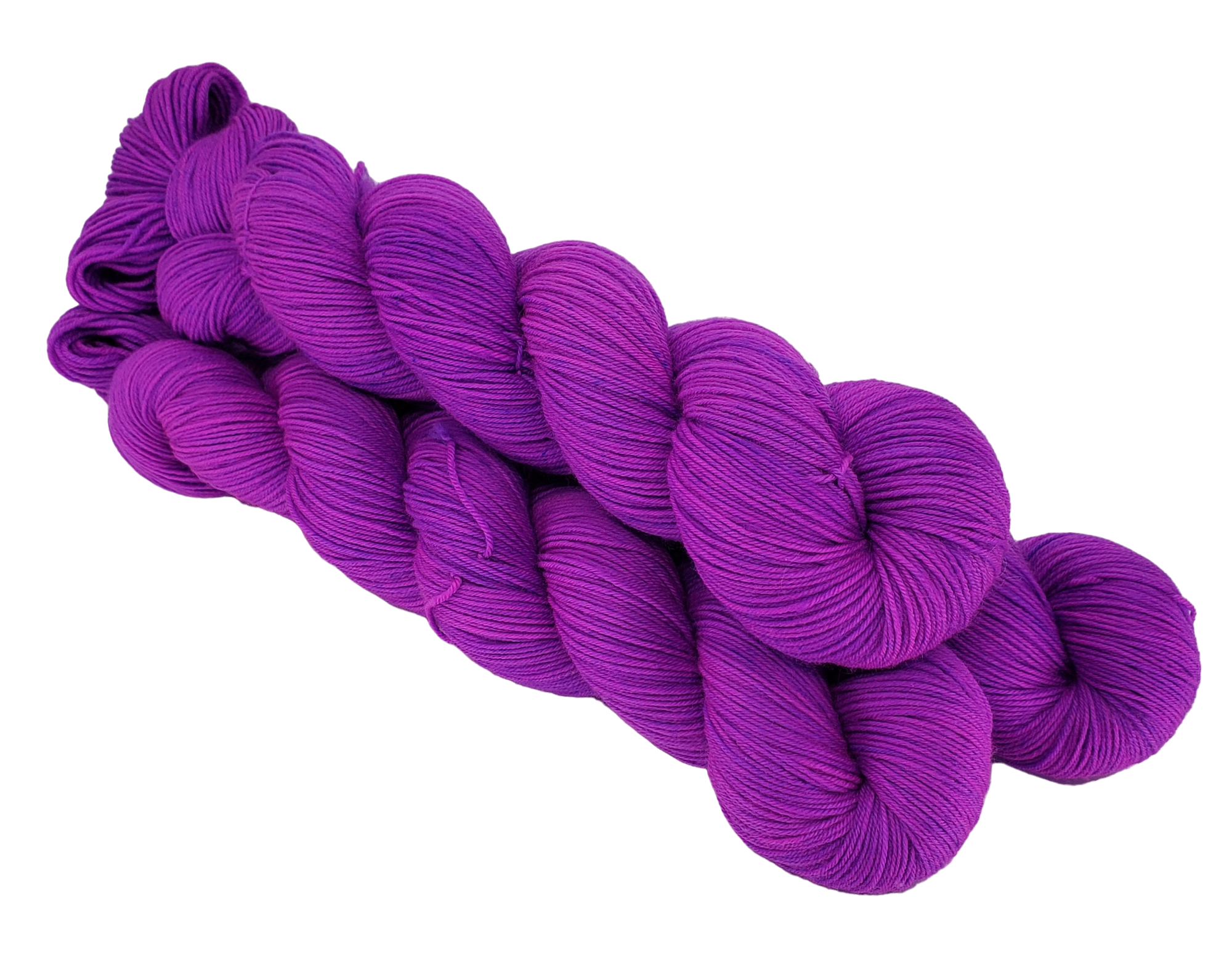 Purple Pop - Tonal Deluxe Sock 100 - CHAOS Fiber Co