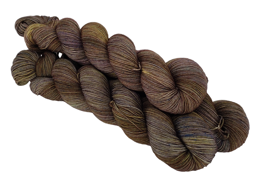 Olive Mix - Tonal Deluxe Sock 100 - CHAOS Fiber Co
