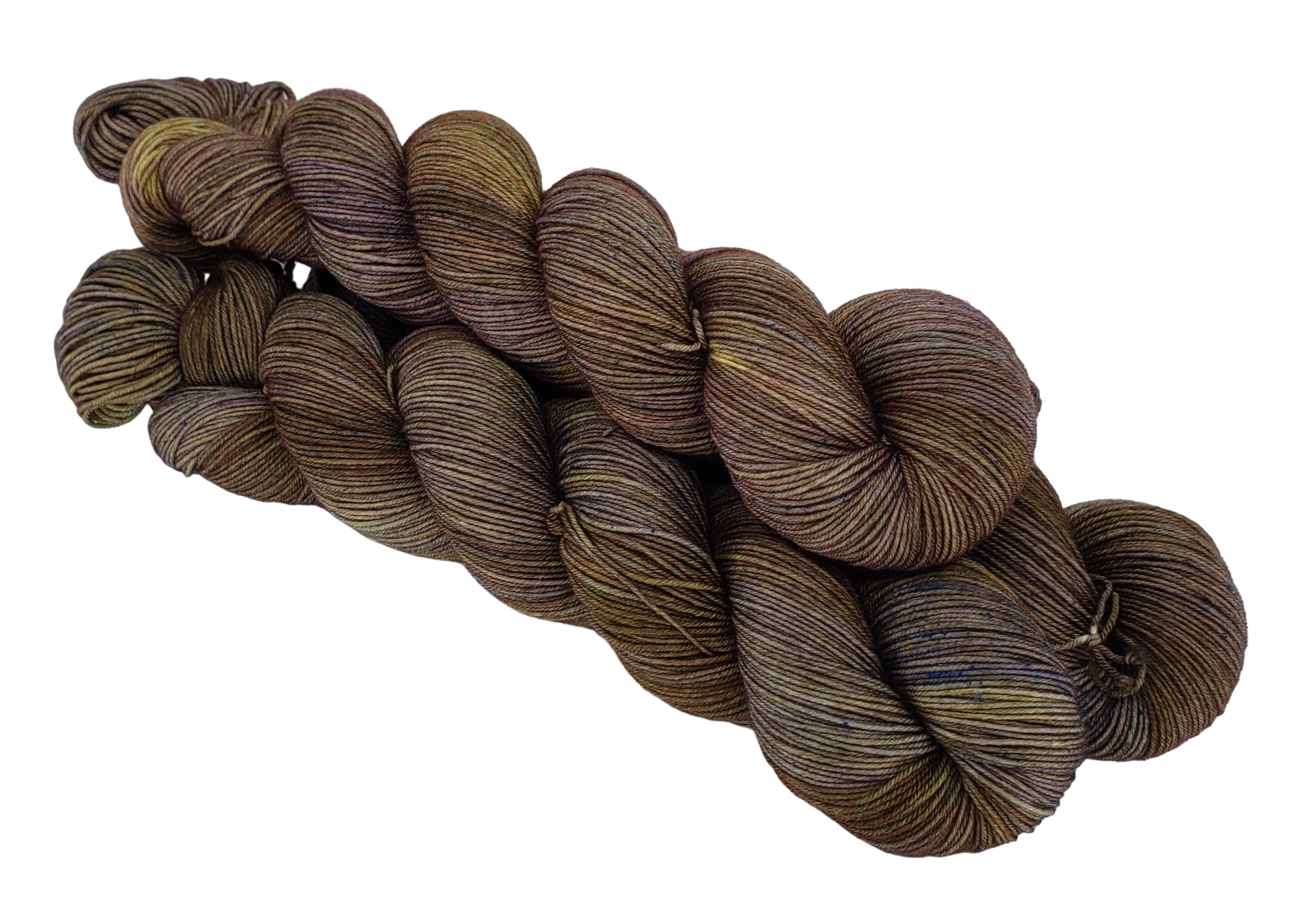 Olive Mix - Tonal Deluxe Sock 100 - CHAOS Fiber Co