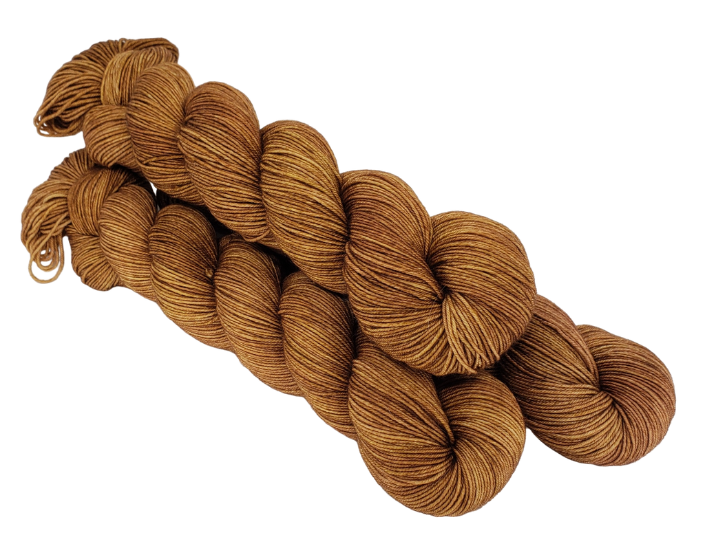 Latte - Tonal Deluxe Sock 100 - CHAOS Fiber Co