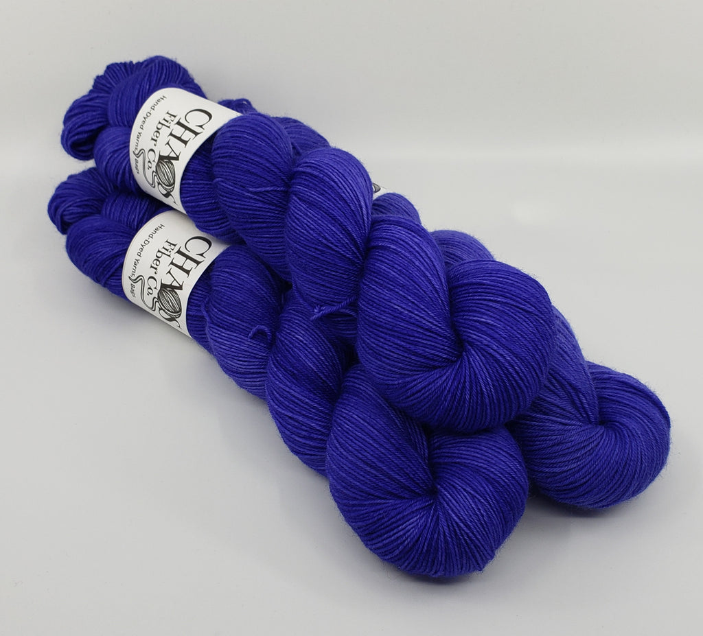 Imperial Purple - Tonal Deluxe Sock 100 - CHAOS Fiber Co