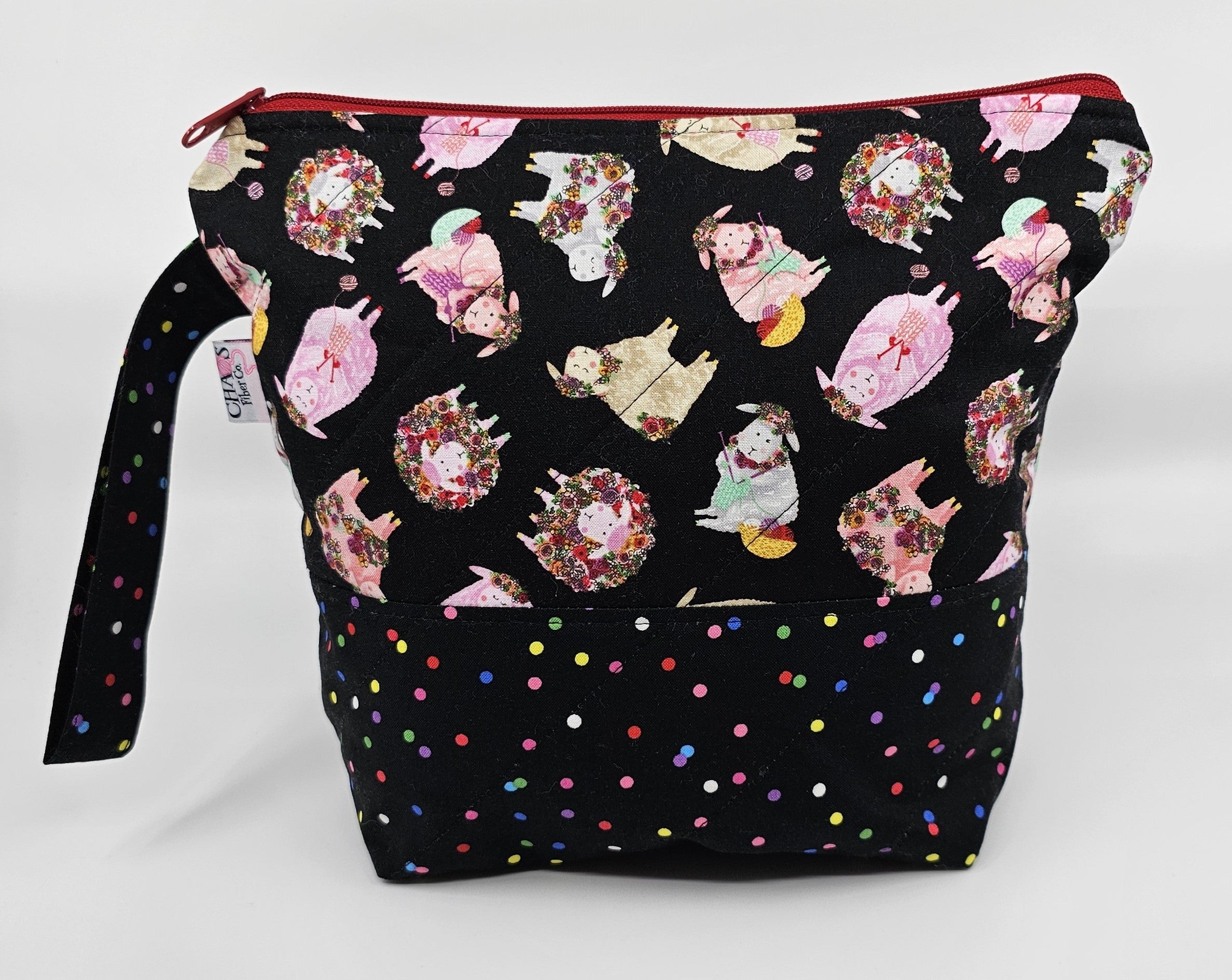 Knitting Sheep - Project Bag - Small