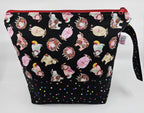 Knitting Sheep - Project Bag - Medium - CHAOS Fiber Co