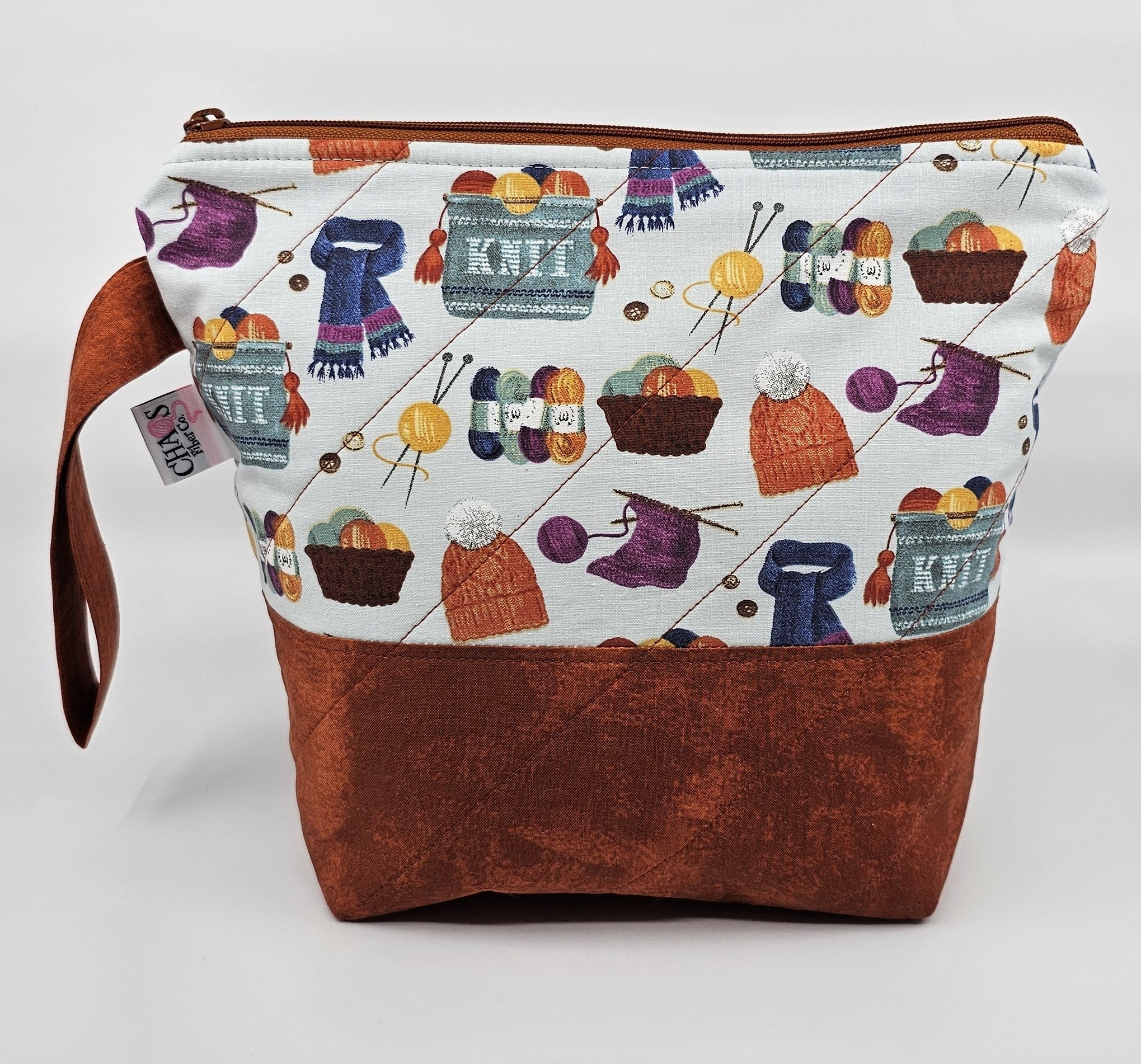 Knit Knit Knit - Project Bag - Small