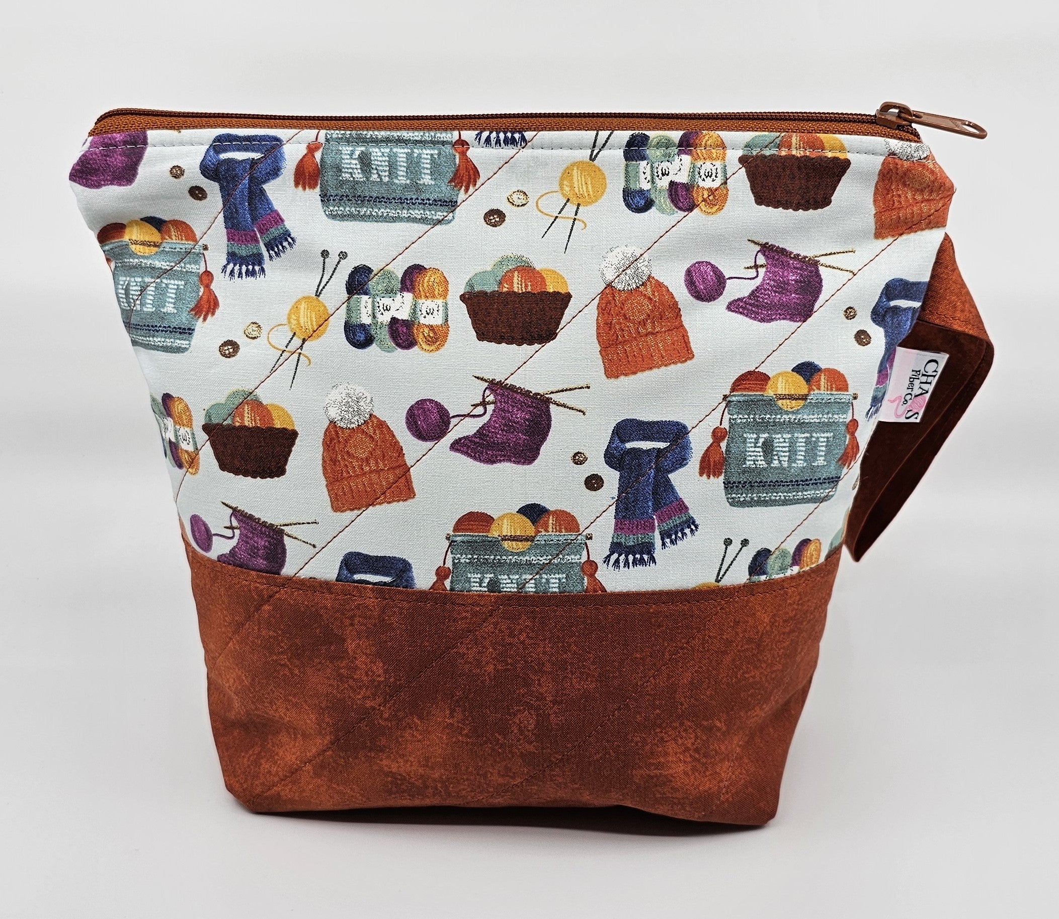 Knit Knit Knit - Project Bag - Small