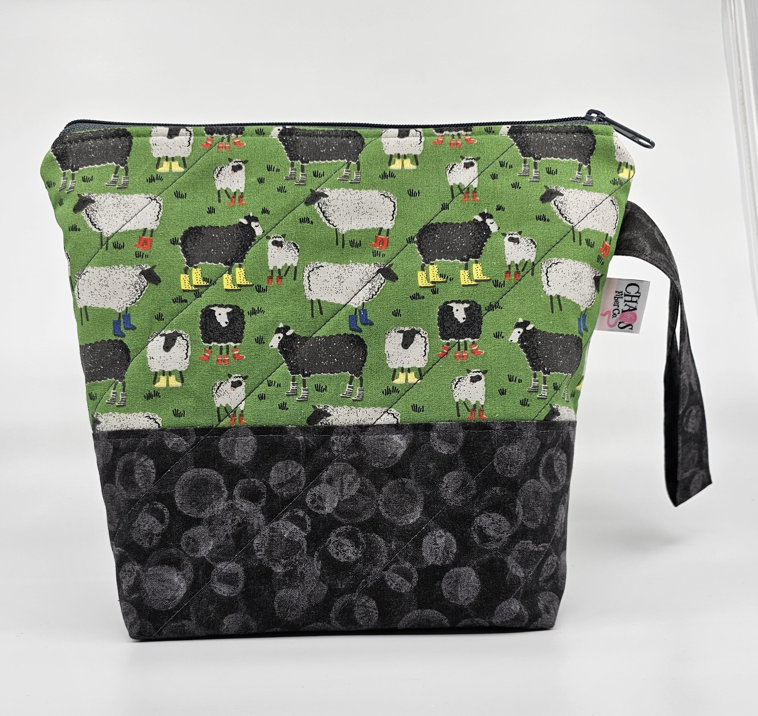 Sheep in Socks - Project Bag - Small