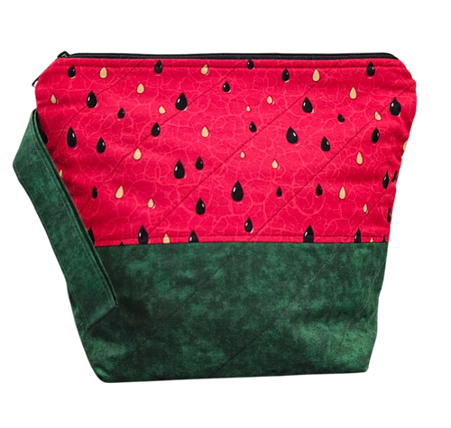 Watermelon Surprise - Project Bag - Small - CHAOS Fiber Co