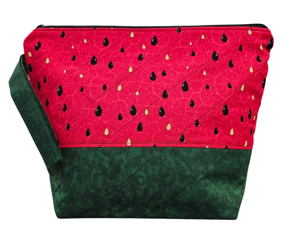 Watermelon Surprise - Project Bag - Medium - CHAOS Fiber Co