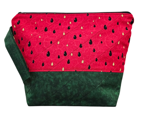 Watermelon Surprise - Project Bag - Medium - CHAOS Fiber Co