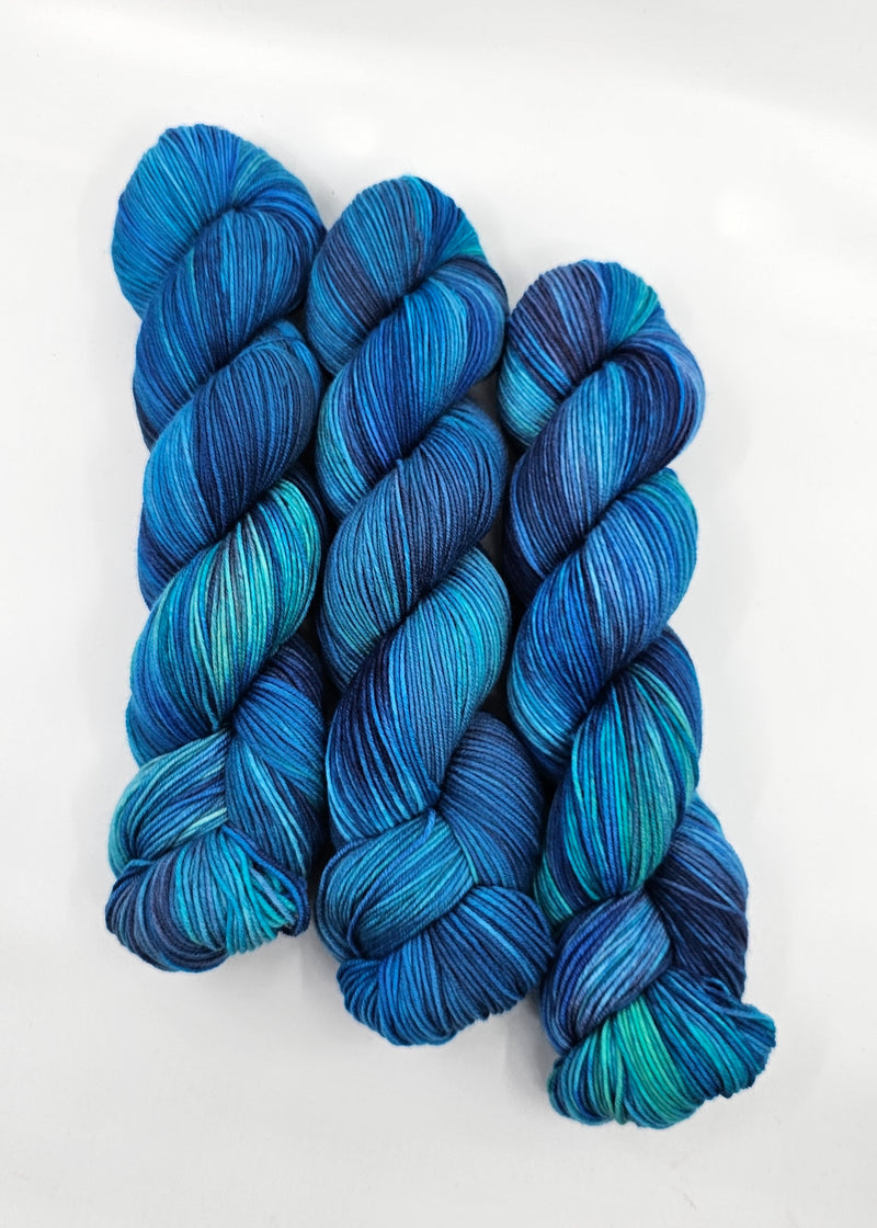 Atlantis - Variegated Merlin 100 - CHAOS Fiber Co