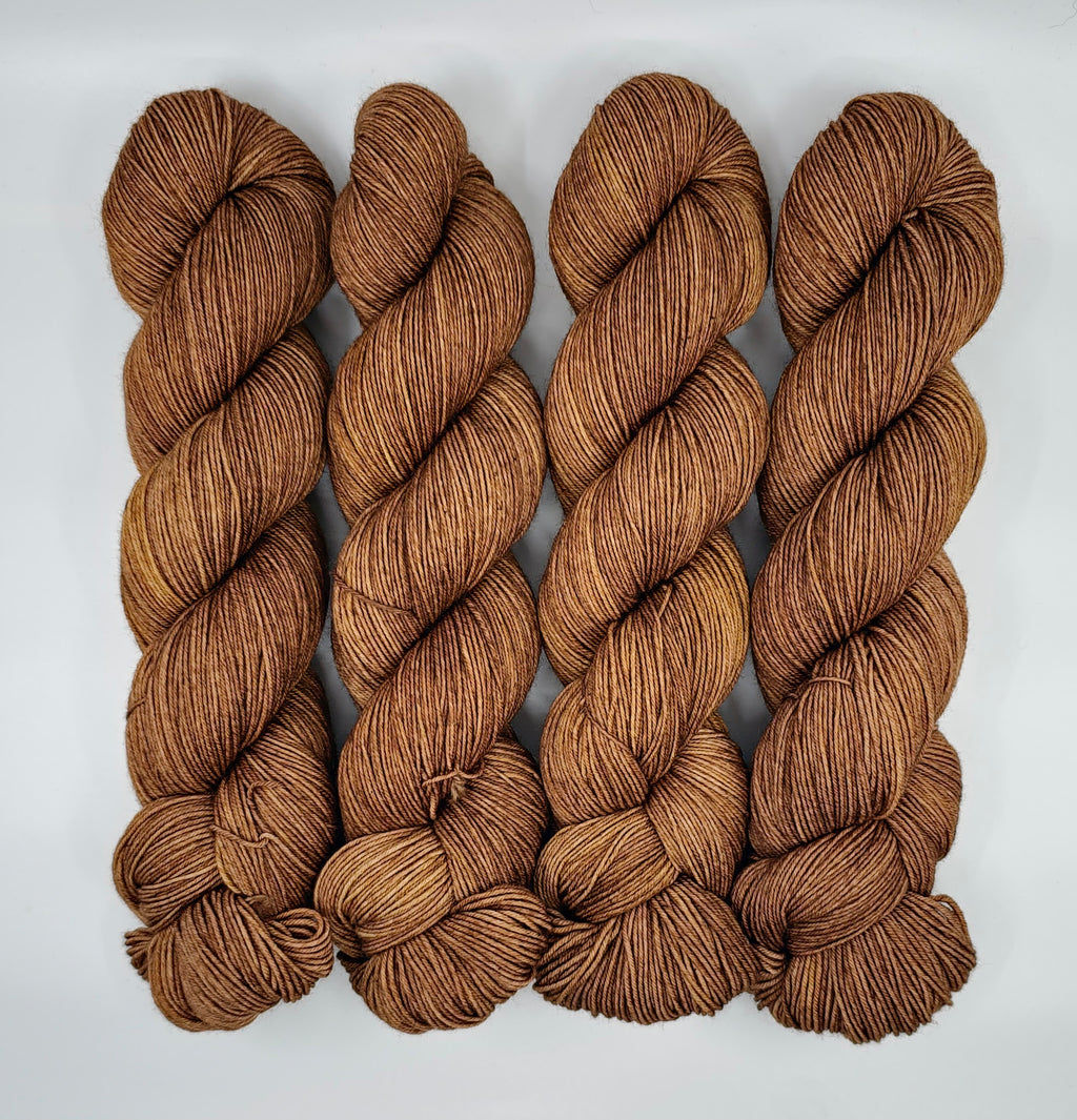 Latte - Tonal Deluxe Sock 100 - CHAOS Fiber Co