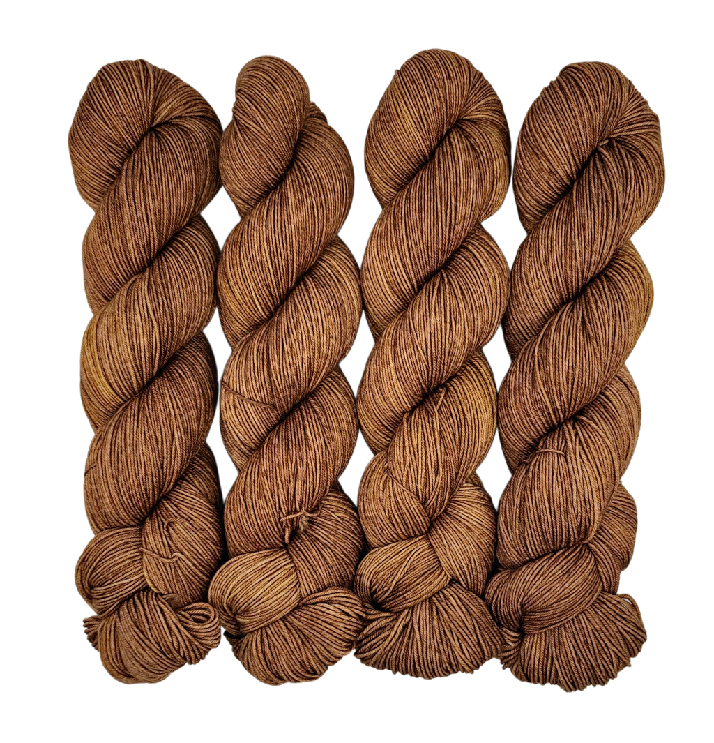 Latte - Tonal Deluxe Sock 100 - CHAOS Fiber Co