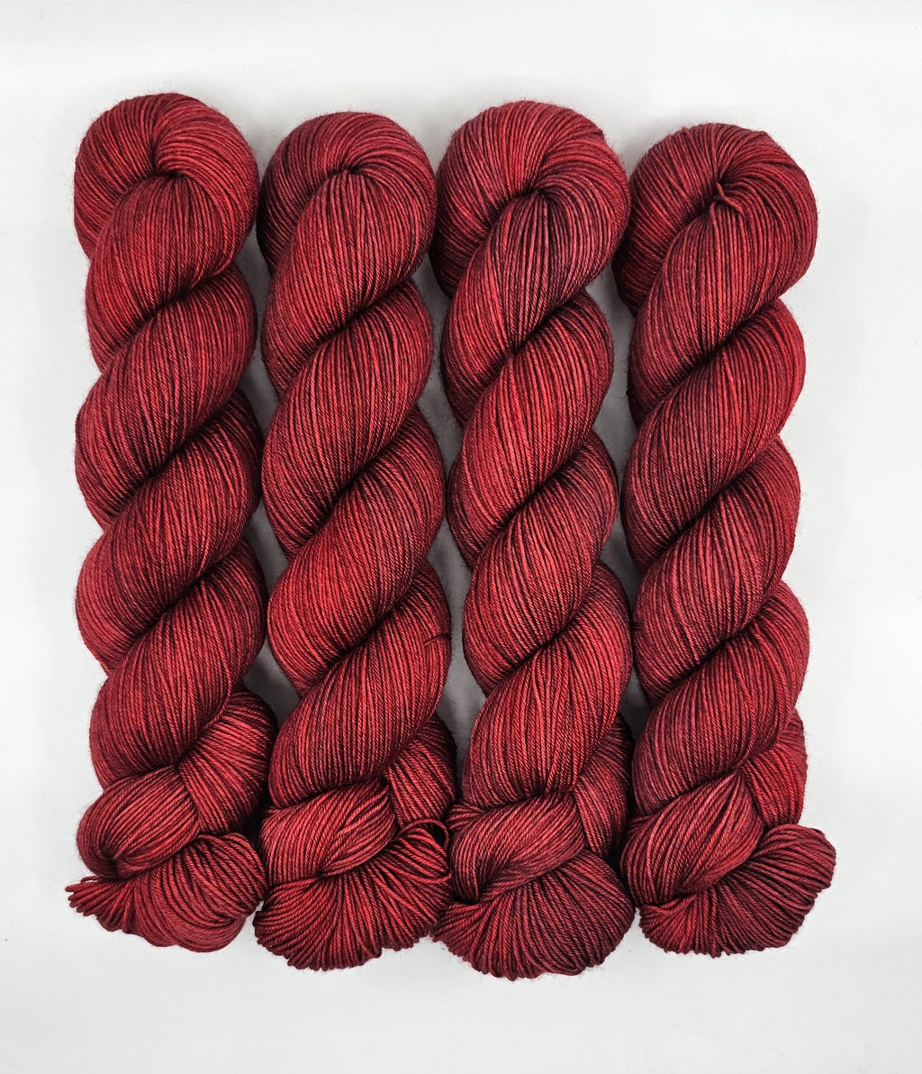 Candied Apples - Tonal Deluxe Sock 100 - CHAOS Fiber Co