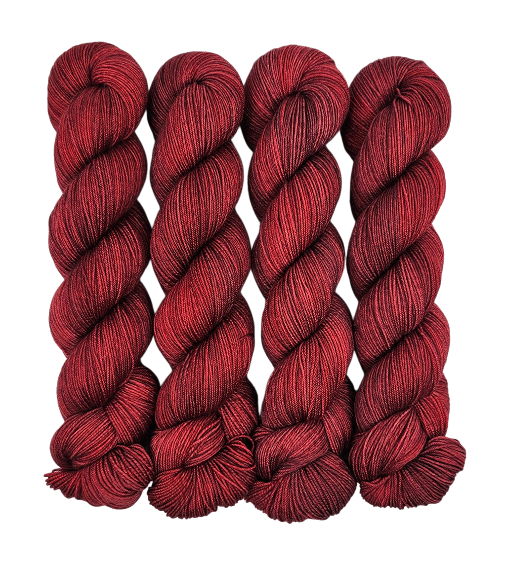 Candied Apples - Tonal Deluxe Sock 100 - CHAOS Fiber Co