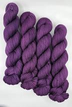 Amethyst - Tonal Deluxe Sock 100 - CHAOS Fiber Co