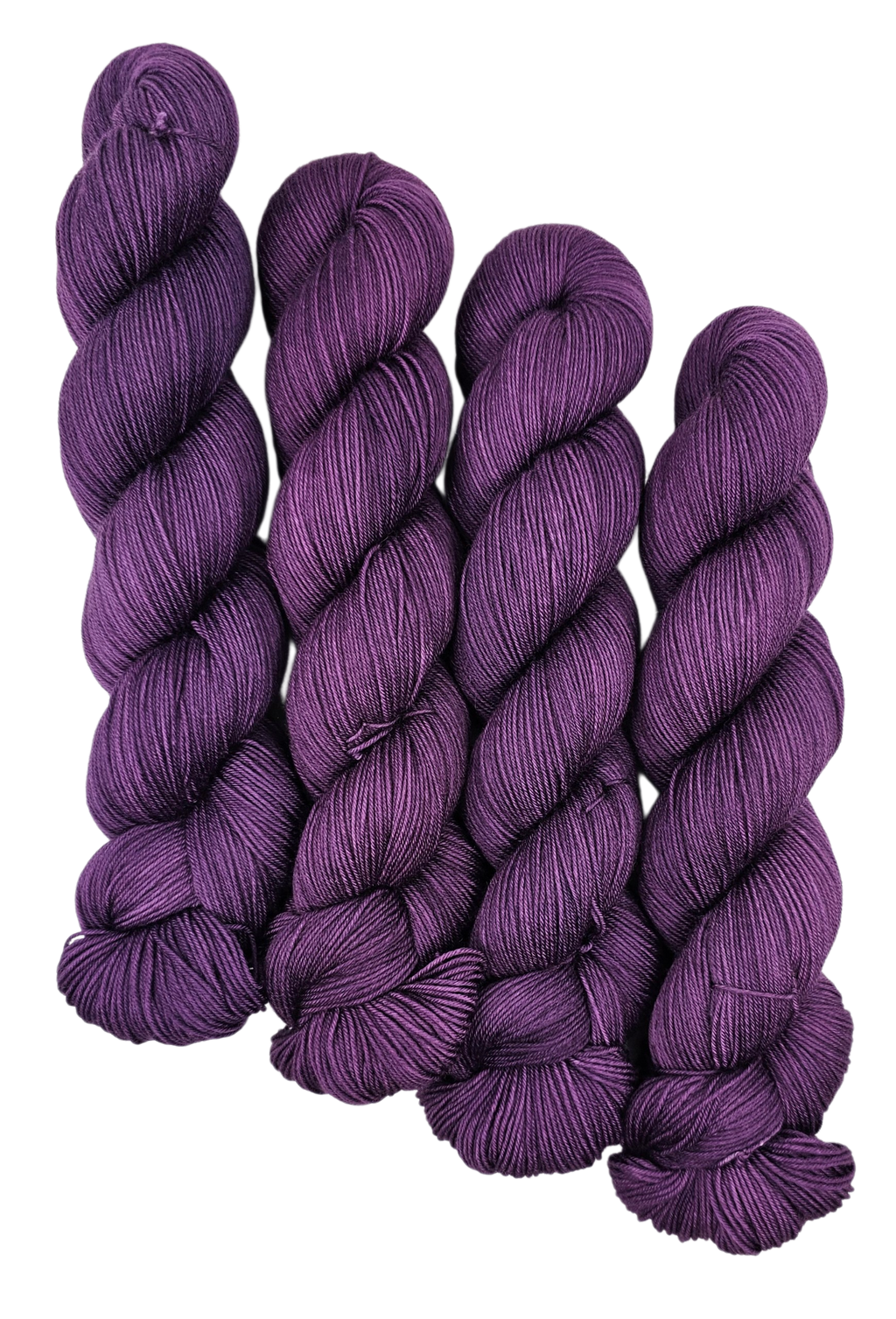 Amethyst - Tonal Deluxe Sock 100 - CHAOS Fiber Co