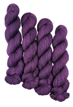 Amethyst - Tonal Deluxe Sock 100 - CHAOS Fiber Co