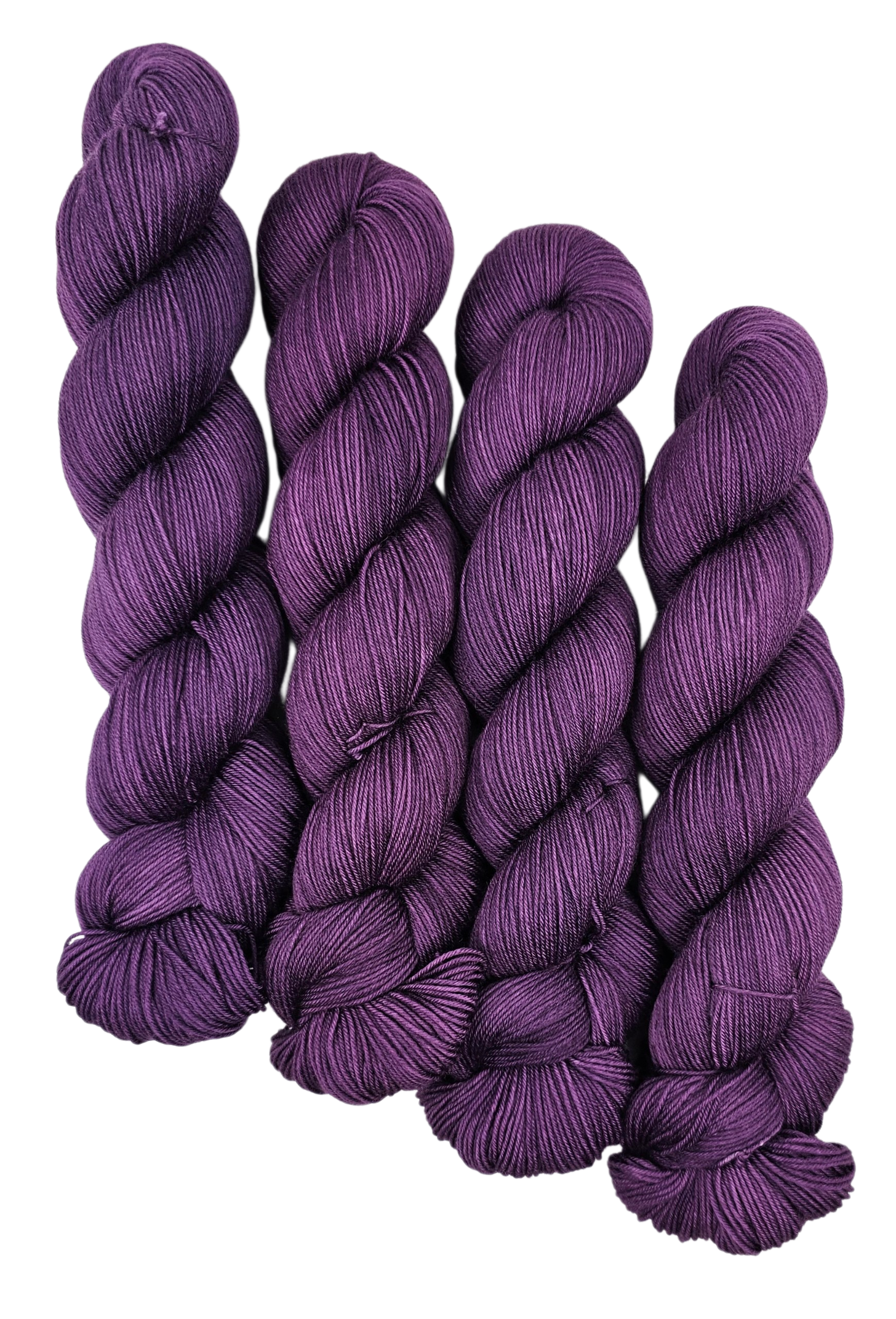 Amethyst - Tonal Deluxe Sock 100 - CHAOS Fiber Co