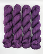 Amethyst - Tonal Deluxe Sock 100 - CHAOS Fiber Co