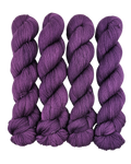 Amethyst - Tonal Deluxe Sock 100 - CHAOS Fiber Co