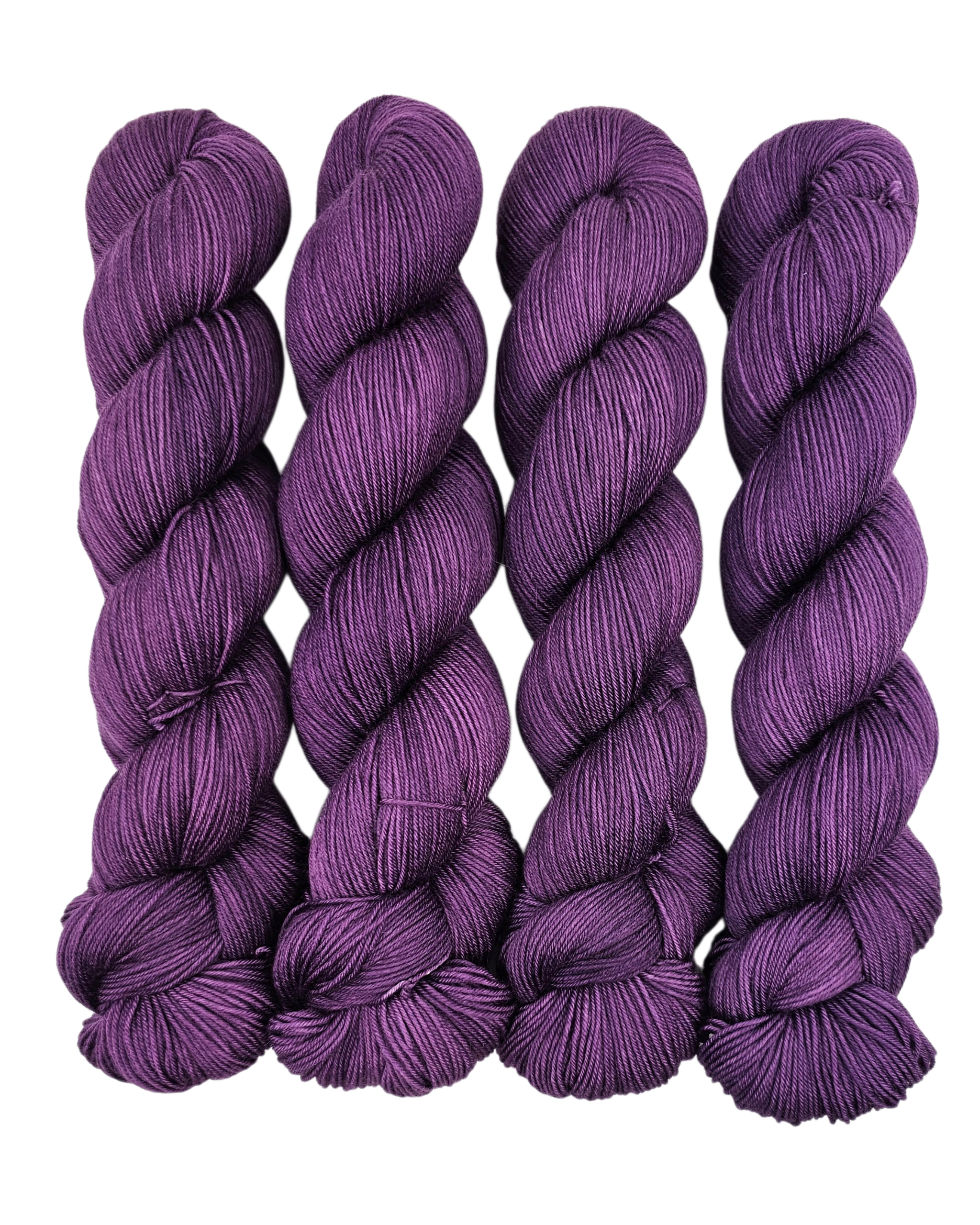 Amethyst - Tonal Deluxe Sock 100 - CHAOS Fiber Co