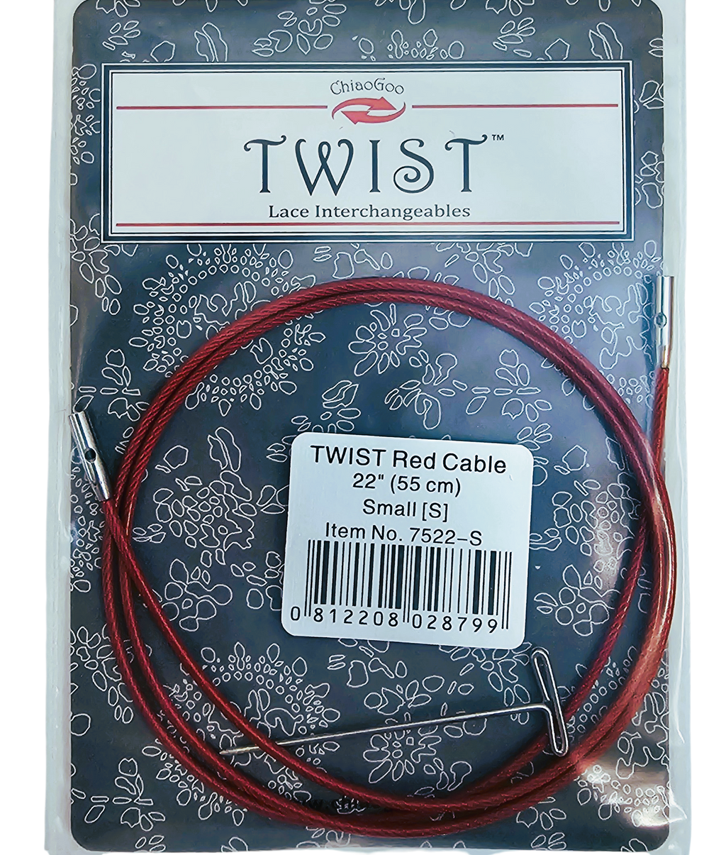 ChiaoGoo TWIST Red Cables - Small