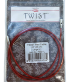 ChiaoGoo TWIST Red Cables - Large