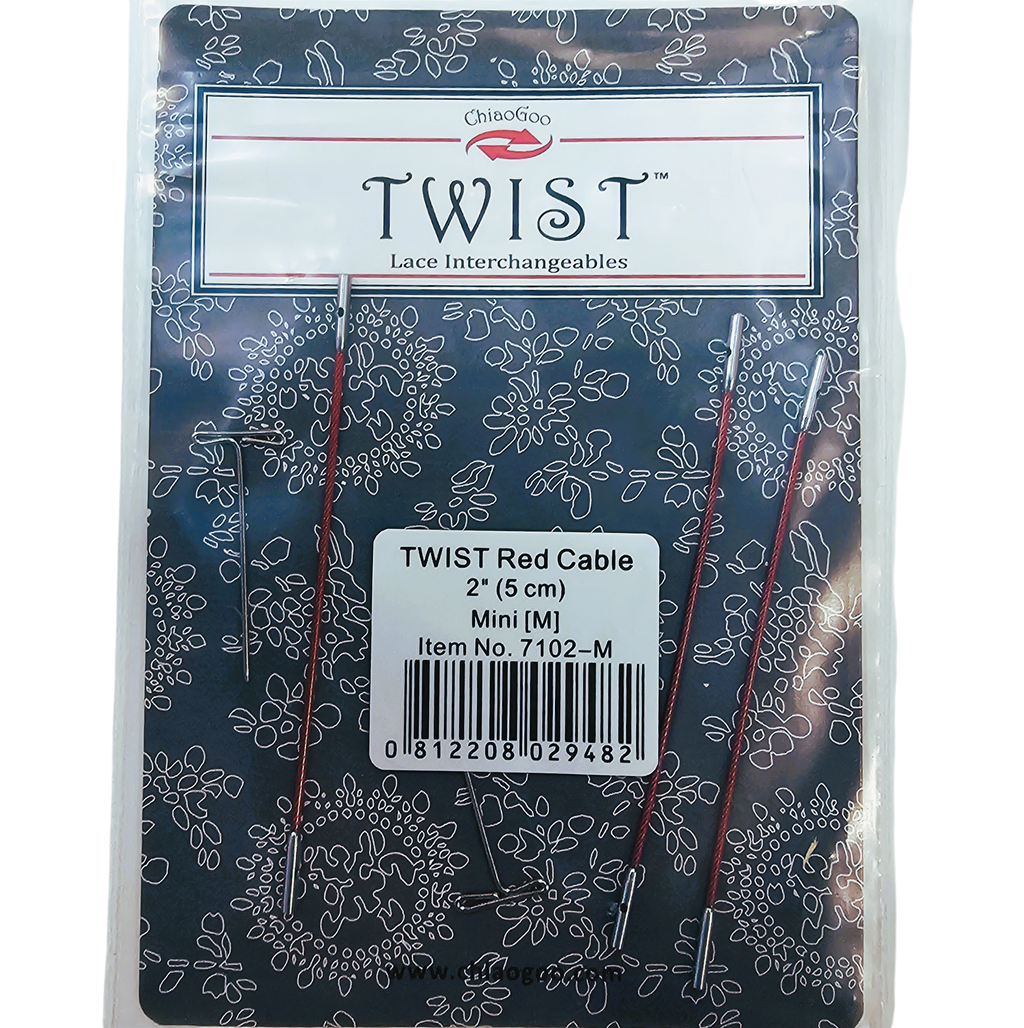 ChiaoGoo TWIST Red Cables - MINI