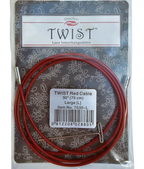 ChiaoGoo TWIST Red Cables - Large