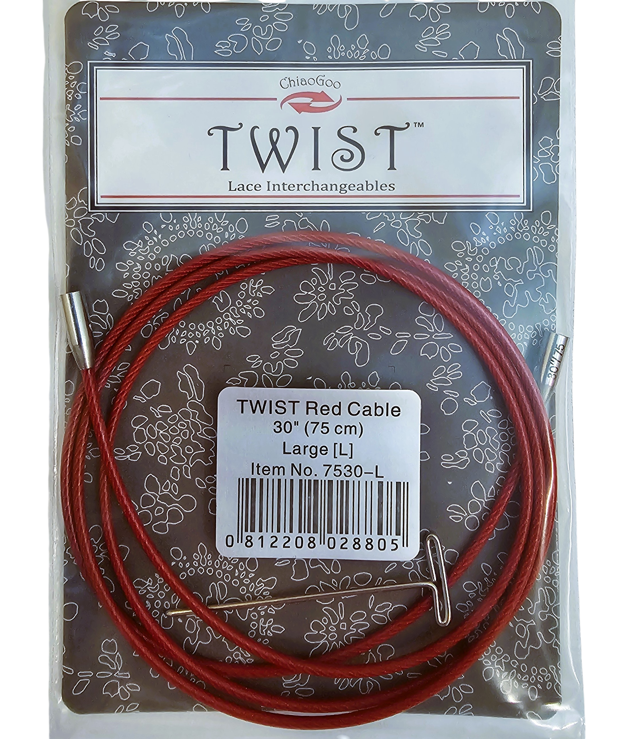 ChiaoGoo TWIST Red Cables - Large