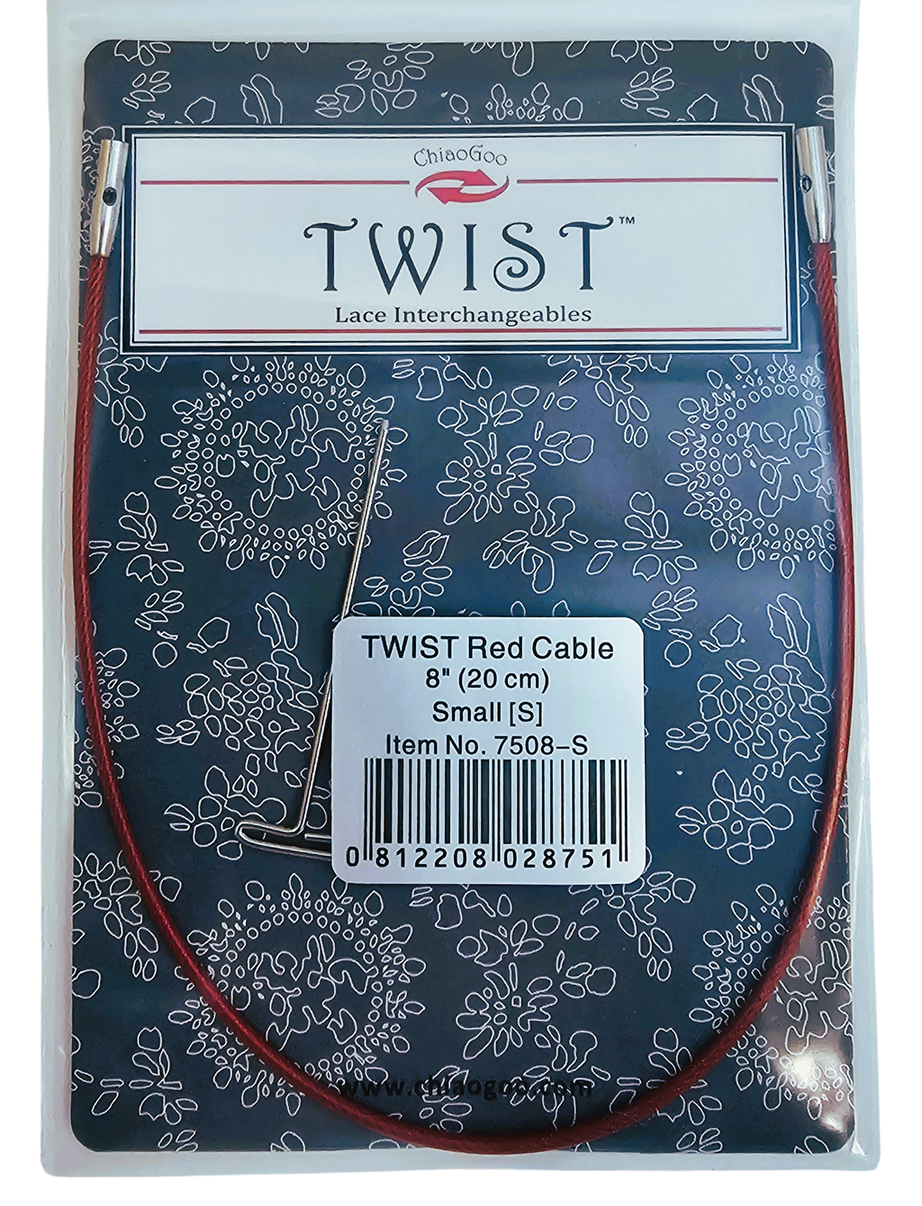 ChiaoGoo TWIST Red Cables - Small