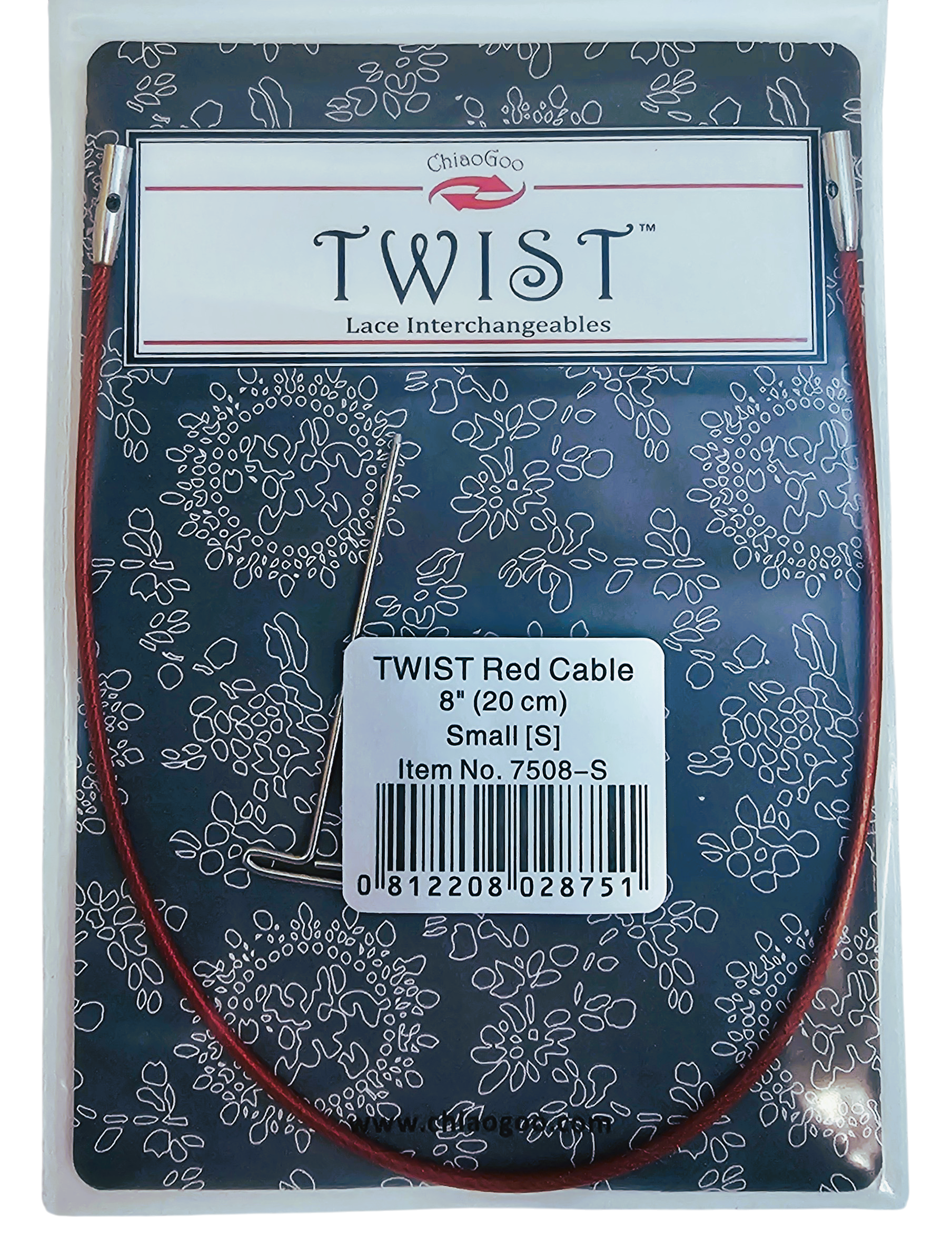 ChiaoGoo TWIST Red Cables - Small