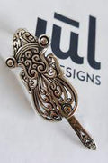 Baroque Beetle Shawl Pin