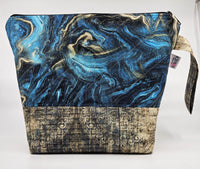 Blue Marble - Project Bag - Medium