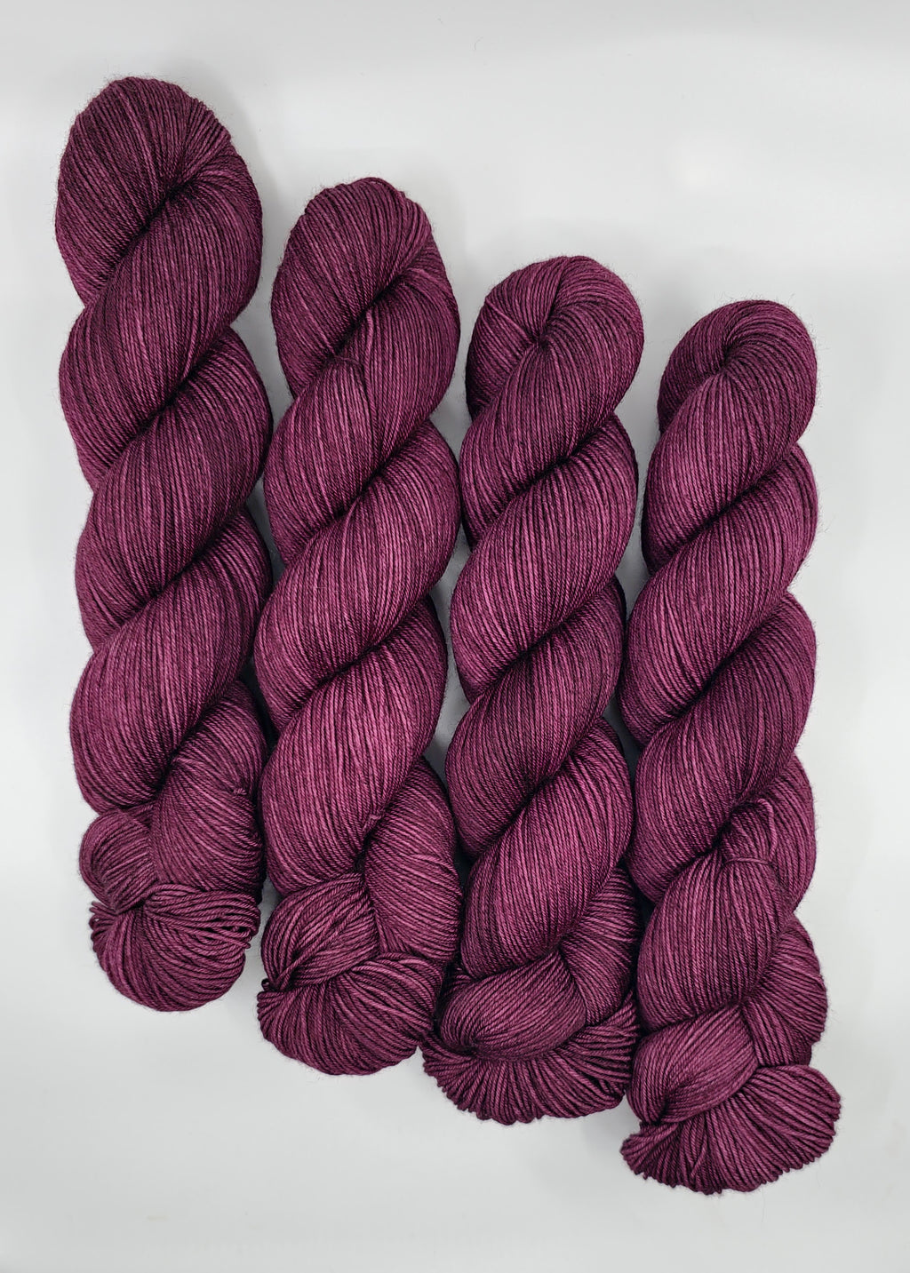 Burgundy - Tonal Deluxe Sock 100 - CHAOS Fiber Co