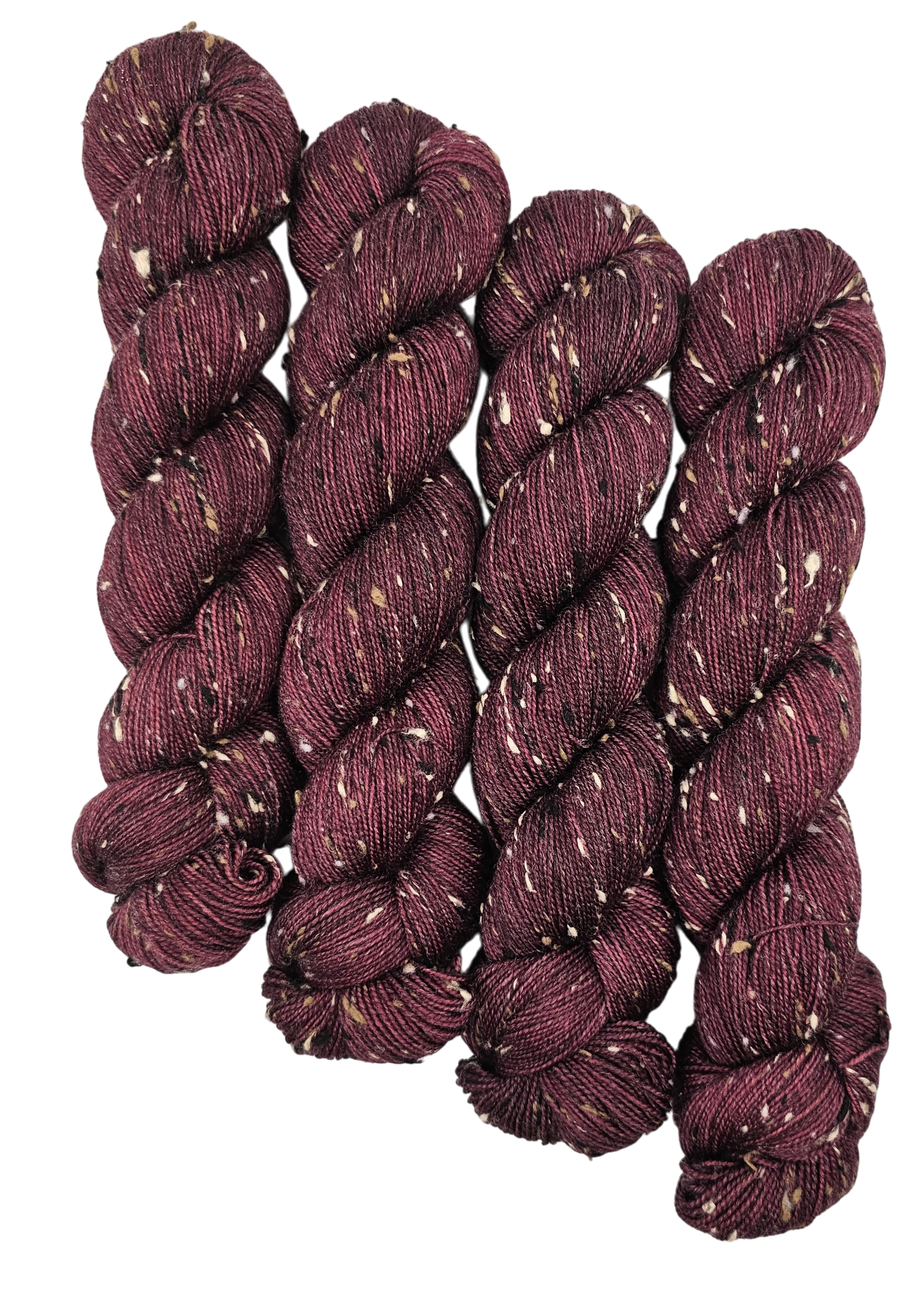 Burgundy - Tonal Freckles 100 - CHAOS Fiber Co