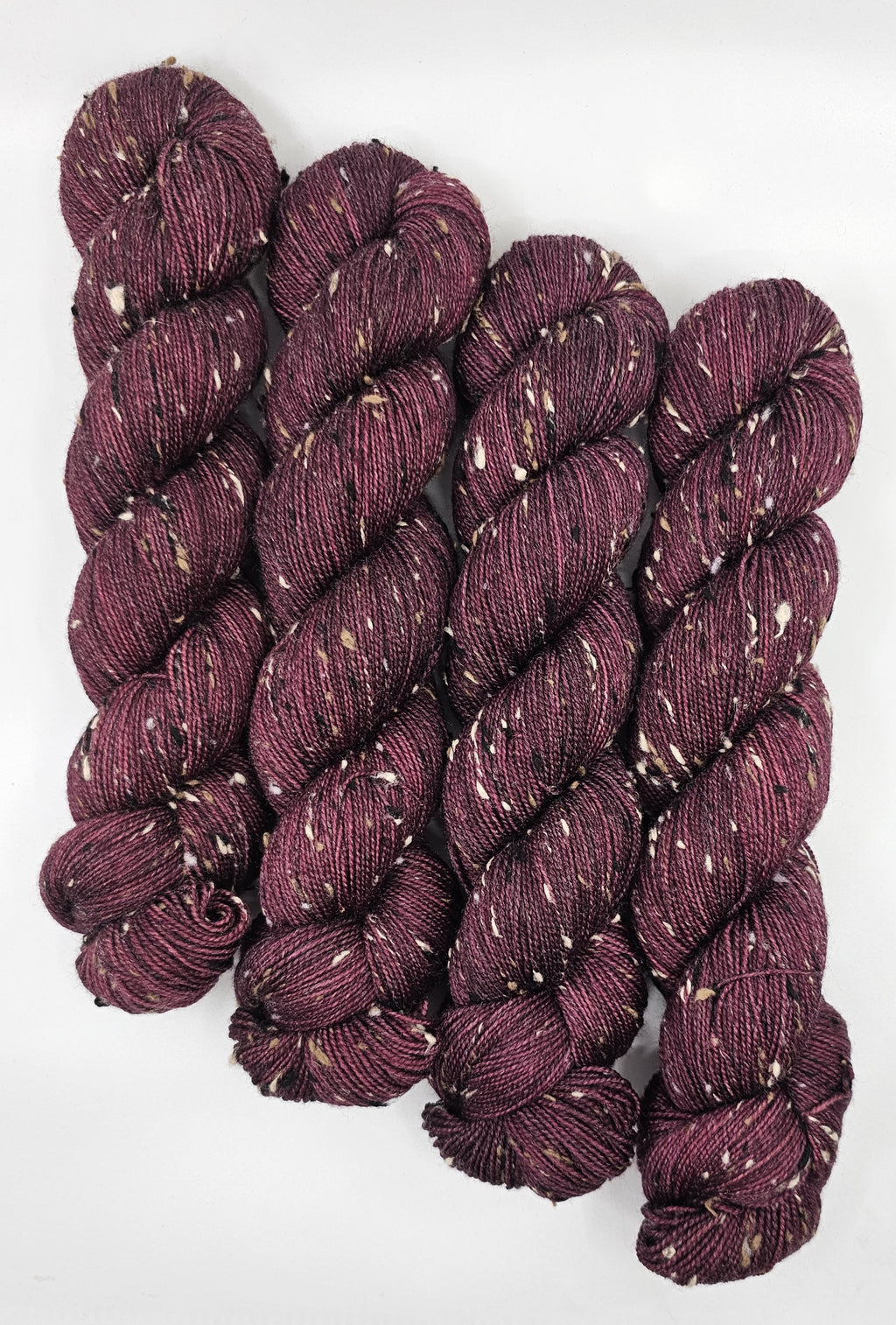 Burgundy - Tonal Freckles 100 - CHAOS Fiber Co