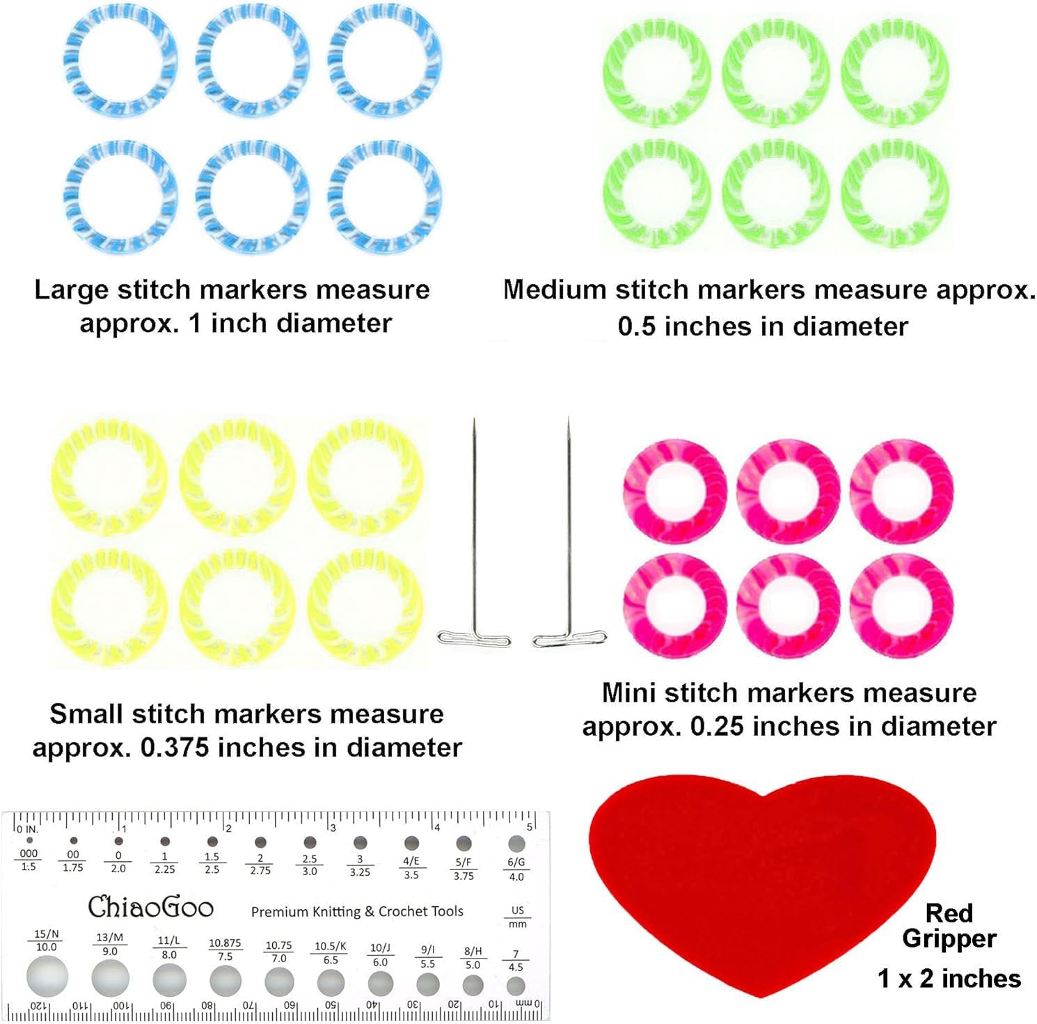 ChiaoGoo TWIST 5″ (13cm) Complete Set - CHAOS Fiber Co