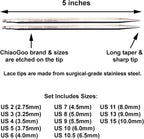 ChiaoGoo TWIST 5″ (13cm) Complete Set - CHAOS Fiber Co