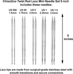 ChiaoGoo TWIST Minis 5″ (13cm) Set - CHAOS Fiber Co