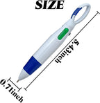 Carabiner Shuttle Pen - 4 Colors