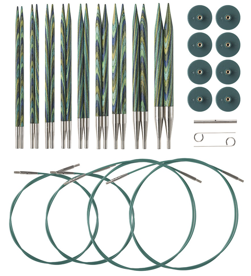 Caspian Wood Interchangeable Circular Set - CHAOS Fiber Co