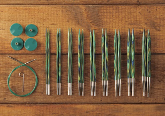 Caspian Wood Interchangeable Circular Set - CHAOS Fiber Co