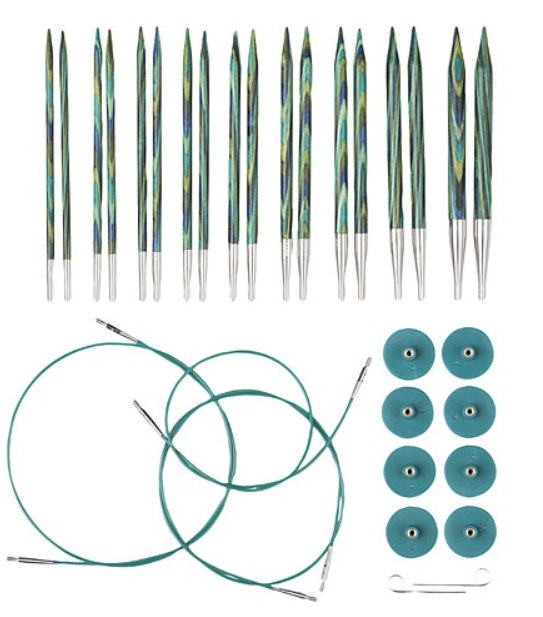 Caspian Wood Interchangeable Circular Set - CHAOS Fiber Co