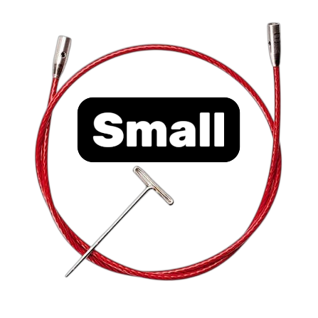 ChiaoGoo TWIST Red Cables - Small