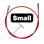 ChiaoGoo TWIST Red Cables - Small